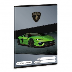 Ars Una 1432, I. oszt. A5 füzet Lamborghini (5522) 26