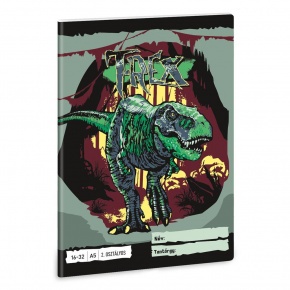 53593467 Ars Una 1632, II. oszt. A5 füzet T-Rex (5346) 24