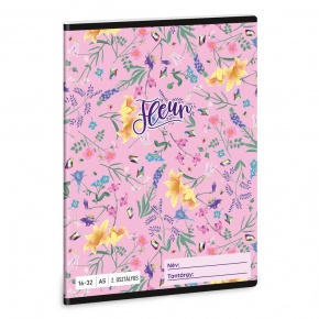 Ars Una 1632, II. oszt. A5 füzet Fleur (5366) 24