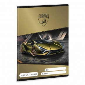 Ars Una 1632, II. oszt. A5 füzet Lamborghini (5523) 26