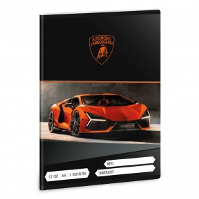 Ars Una 1232, III. oszt. A5 füzet Lamborghini (5446) 25