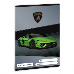 Ars Una 1232, III. oszt. A5 füzet Lamborghini (5522) 26