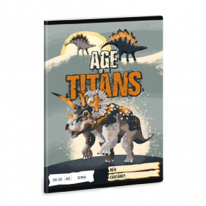 53612618 Ars Una 2032, sima A5 füzet Age of the Titans (5261) 23