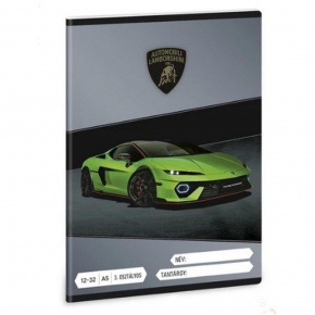 Ars Una 2032, sima A5 füzet Lamborghini (5522) 26