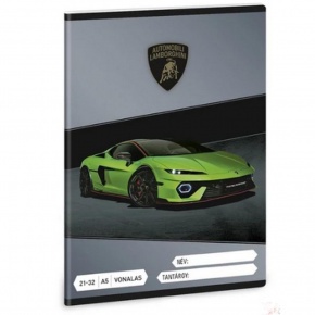 Ars Una 2132, vonalas A5 füzet Lamborghini (5522) 26