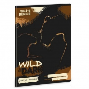 Ars Una 2732, négyzethálós A5 füzet Wild in the dark (5543) 26