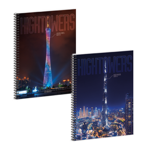Ars Una A4 spirálfüzet, négyzethálós Hightower (5483) 25