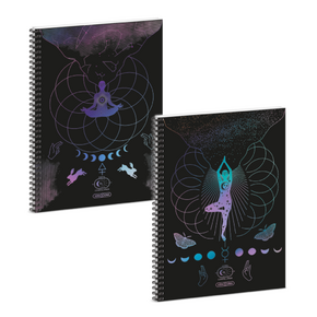 Ars Una A4 spirálfüzet, négyzethálós Mystic Constellation (5491) 25