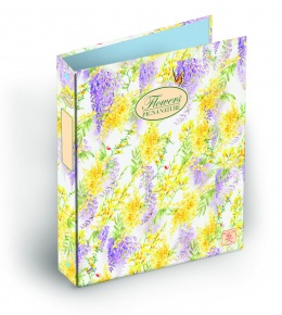 Pigna gyűrűskönyv, A4, 4-féle, Nature Flowers