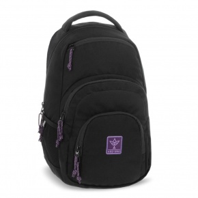 Ars Una hátizsák AU-2 Girls Black-Violet Cordura (5544) 26