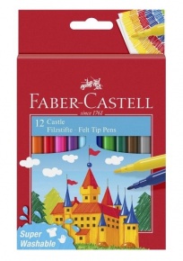 Faber-Castell Filctoll készlet 12db-os kastélyos