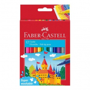 Faber-Castell Filctoll készlet 12db-os kastélyos
