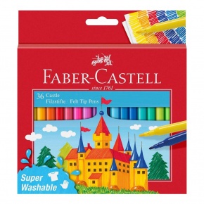 Faber-Castell Filctoll készlet 36db-os kastélyos