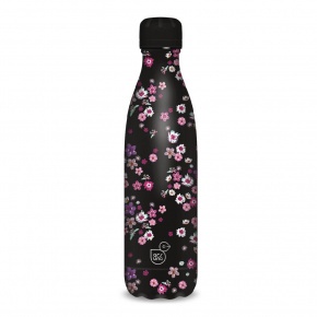 Ars Una duplafalú fémkulacs (500ml) Pearl Blossom black (5377) 24