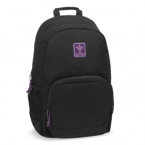 Ars Una hátizsák AU-14 Girls Black-Violet Cordura (5544) 26