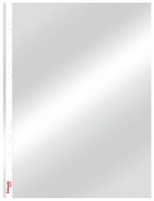 LEITZ Luxus genotherm/lefűzhető tasak, A4, víztiszta, 105 mikron, 10 db/csomag