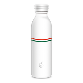 Ars Una duplafalú fémkulacs (600ml) Flag-white (5398) 24