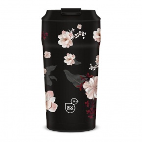 Ars Una thermo bögre (470 ml) Flowery black (5374) 24