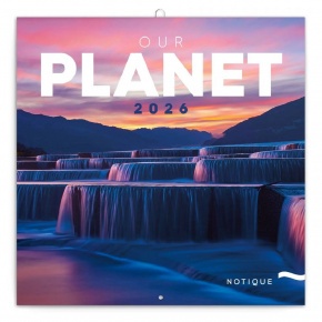 6097-OP Reálszisztéma Lemeznaptár Our Planet 30 x 30 cm (2026)
