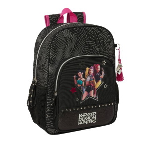 Safta hátizsák (19l, 42x33x14 cm) fekete, K-POP Demon Hunters Energy