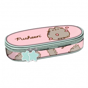 Majewski tolltartó, fekete, rózsaszín, Pusheen (5)