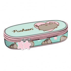 Majewski tolltartó, fekete, mentazöld, Pusheen (5)