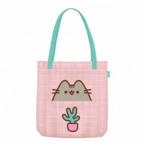 Majewski bevásárló táska, rózsaszín, Pusheen (5)