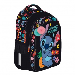 Majewski hátizsák, 4 részes, fekete-sárga, Stich Aloha (5)