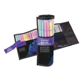 STABILO Pen 68 rostirón K-pop démonvadászok HUNTRIX Rollerset 25 db-os