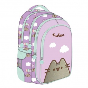Majewski hátizsák, 4 részes, lila, Pusheen (5)
