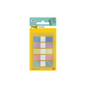 3M Post-it öntapadós jelölőcímke (11,9x43 mm, 5x20 db) pasztell színek, 7100396601