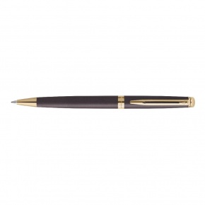 WATERMAN HEMISPHERE UNDERSTATED EDITION Golyóstoll LÁVA FEKETE, Arany klipsz