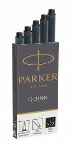 Parker Royal Tintapatron, 5db, 1950382 Fekete