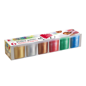 ICO Süni tempera 6db tégelyes Metál 25ml