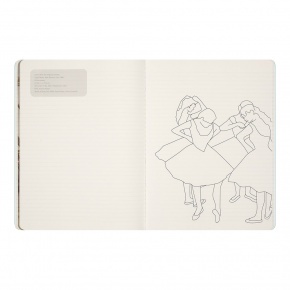 Moleskine Jegyzetfüzet Cahier IMRESSIONISM (XL) Vonalas