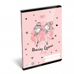 LIZZYSULI Füzet TINY DANCER LOVELY BALLERINA SIMA 20-32 32 LAP A/5
