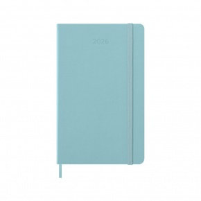 MOLESKINE Határidőnapló 2026 12 hónap, Heti, kemény borító, AQUAMARINE KÉK (L)