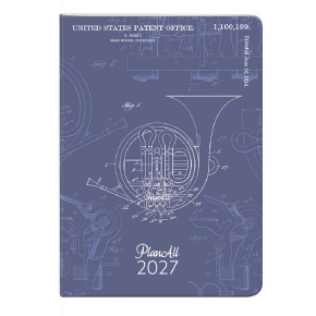 PlanAll Heti Tervező Compact 2027 Clear, B6