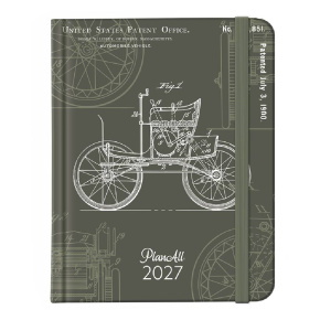 PlanAll Heti Tervező Mini 2027 Outline, A6