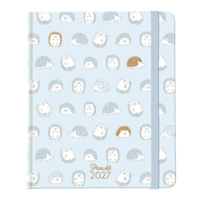 PlanAll Heti Tervező New Classic 2027 Hedgehog, B5