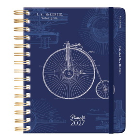 PlanAll Heti Tervező Spirál Classic 2027 Blueprint, B5