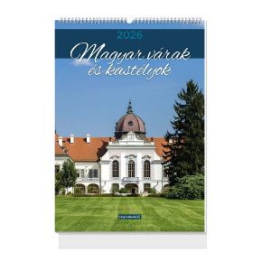 LIZZYCALENDAR FALINAPTÁR B4 SPIRÁL MAGYAR VÁRAK ÉS KASTÉLYOK