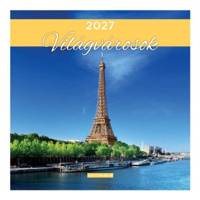 LIZZYCALENDAR FALINAPTÁR LEMEZ NAGY 29x29 VILÁGVÁROSOK