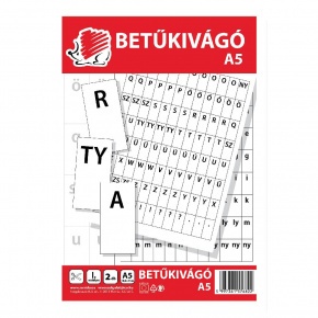 ICO Süni Betűkivágó A/5 2lap