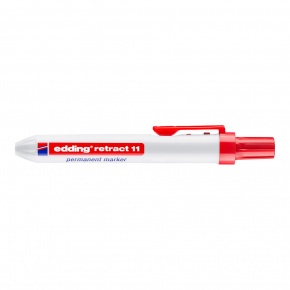 Edding RETRACT 11 Permanent Marker Piros