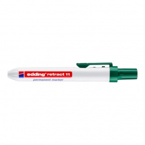 Edding RETRACT 11 Permanent Marker Zöld