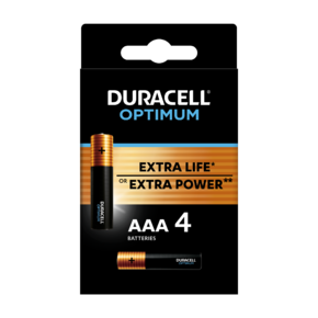 Duracell Optimum 4 db AAA elem