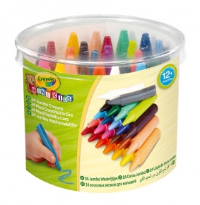 Crayola 24 db Zsírkréta, tömzsi (784)