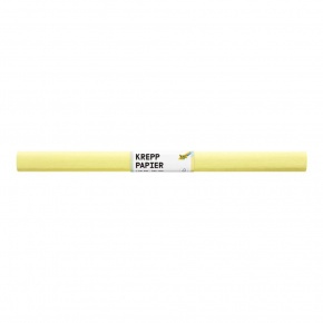 Folia krepp papír 50x250cm, krém
