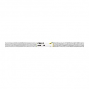 Folia krepp papír 50x250cm, ezüst